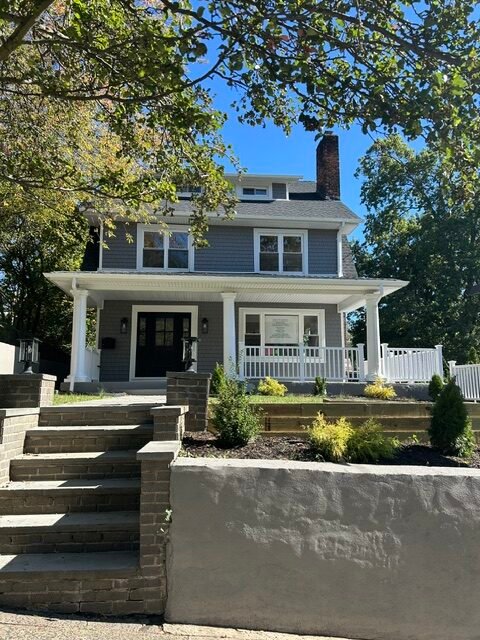 
          Exterior
          of staged home